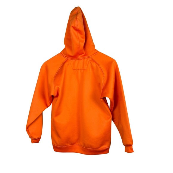 Chicago Bears NFL Youth Hoodie Size M (10-12) Orange Football Sweatshirt - Picture 2 of 10